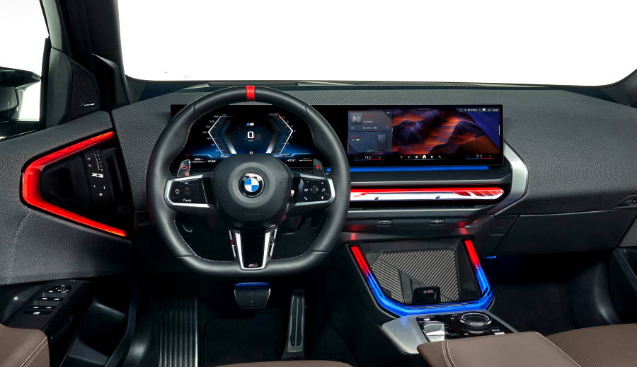 Представлен BMW X3 нового поколения с необычным салоном