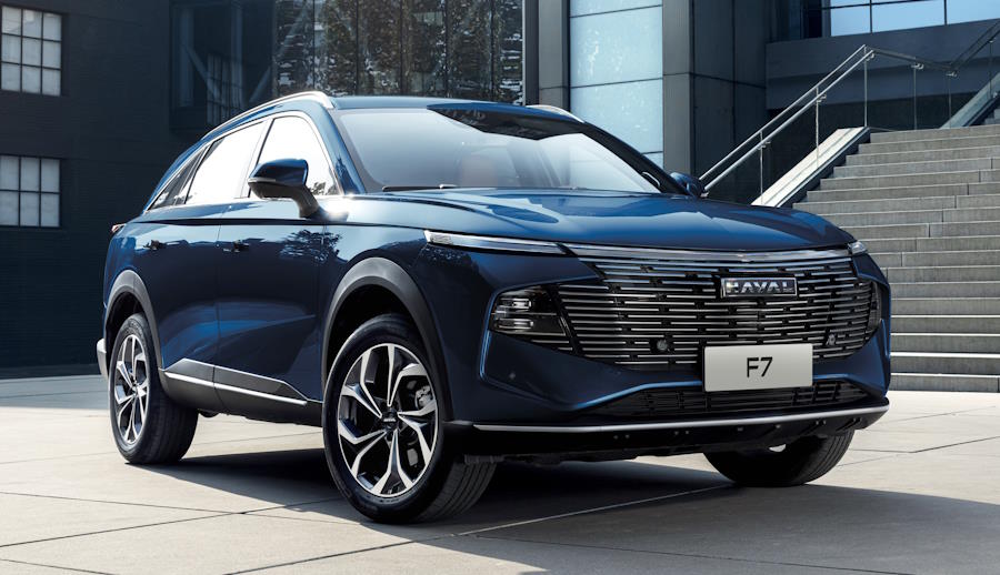 Кроссовер Haval F7 нового поколения скоро появится в России
