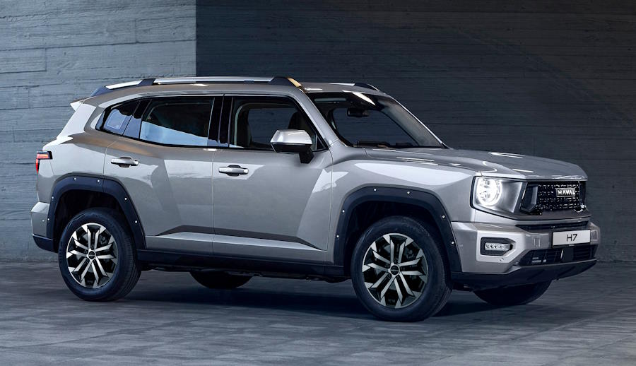 Новый брутальный кроссовер Haval H7 выйдет на рынок России весной