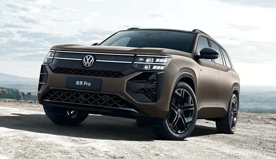 Новое поколение кроссовера Volkswagen Teramont представили в Китае
