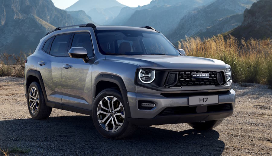 Объявлена цена нового кроссовера Haval H7