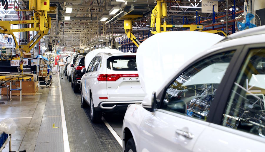 Кроссоверы Haval M6 начали выпускать в России по полному циклу