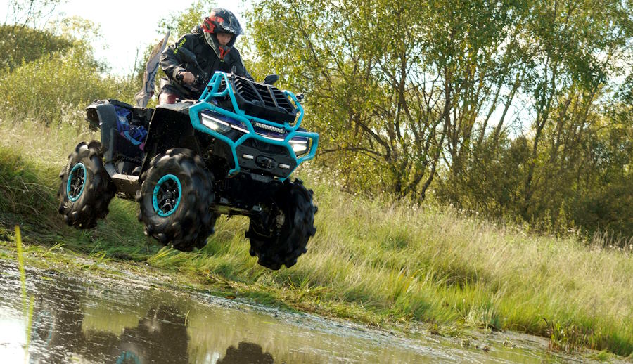 Квадроциклы CFMOTO испытали на полигоне в Тверской области