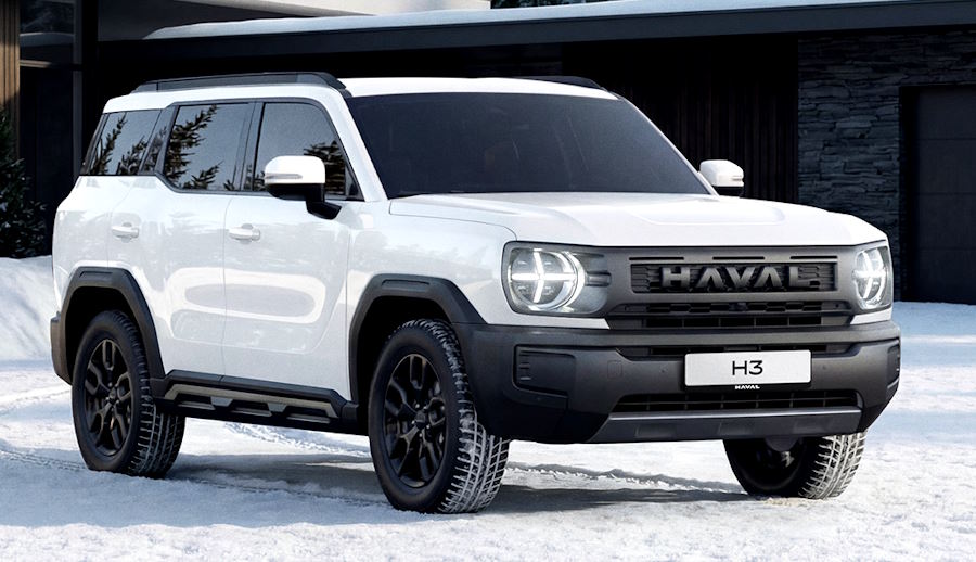 Улучшенный кроссовер Haval H3 выходит на российский рынок