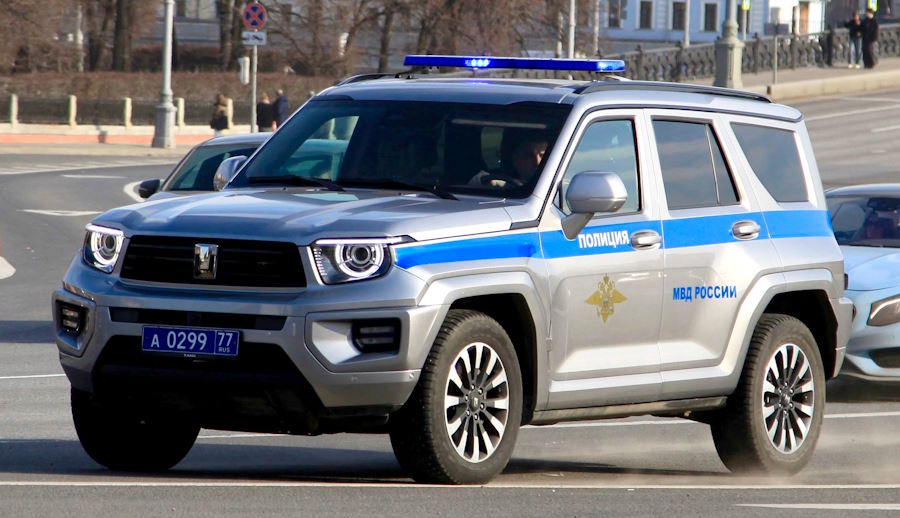 У российской полиции появился китайский внедорожник за 11 миллионов рублей