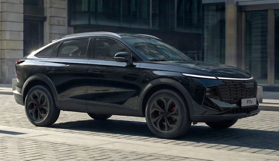 Представлен модернизированный Haval F7x для российского рынка
