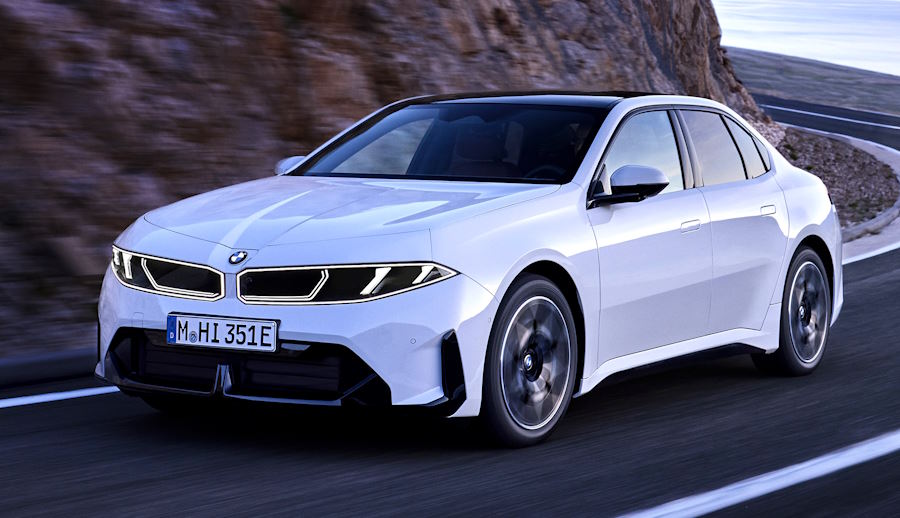 Объявлена цена нового электрического седана BMW