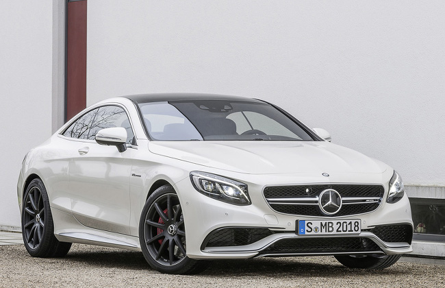 Купе Mercedes-Benz S 63 AMG представят в Нью-Йорке