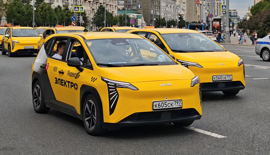В список автомобилей для работы в такси добавили ещё одну модель