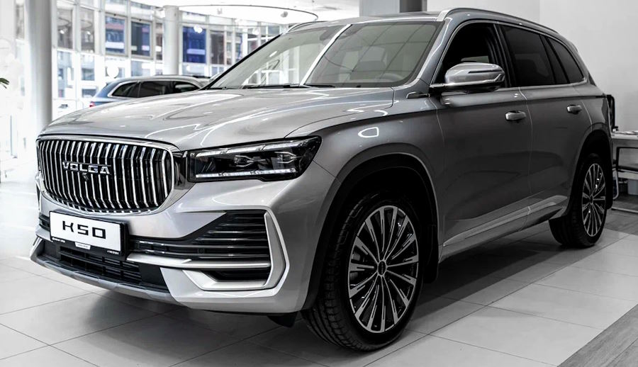 ��������� Volga K50 � ������ ������ Geely Monjaro 