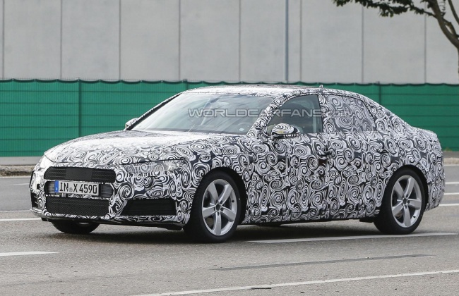 Следующая Audi A4 впервые показала свой кузов