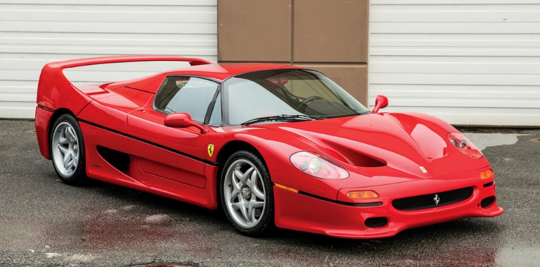 Ferrari F50 боксёра Майка Тайсона выставлен на аукцион