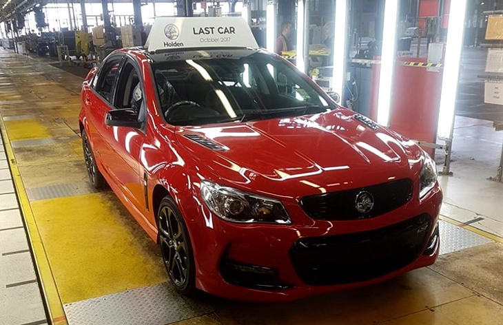 ��������� Holden Commodore, ��������� � ���������
