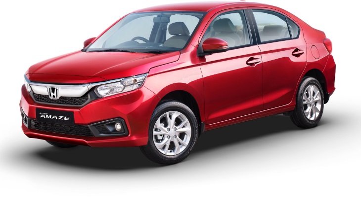 Новый бюджетный седан Honda Amaze дебютировал в Индии
