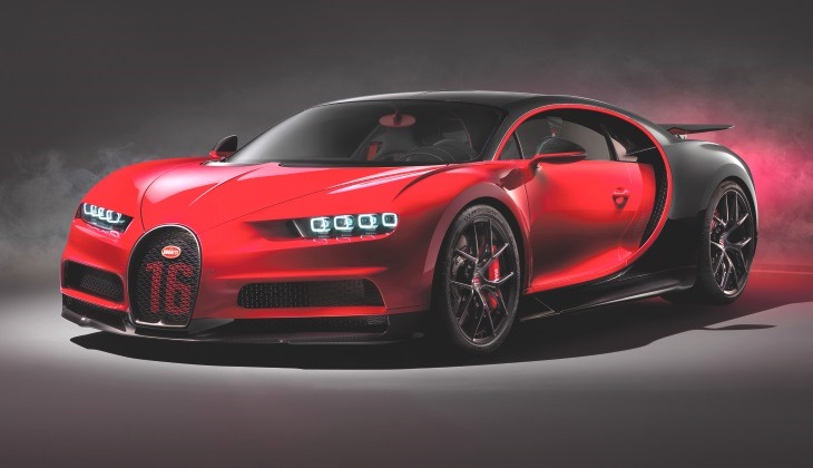Представлена «жёсткая» версия суперкара Bugatti Chiron