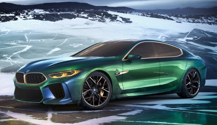 Баварцы представили концептуальный седан BMW M8 Gran Coupe