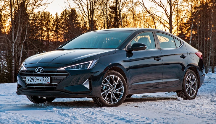 Обновлённый седан Hyundai Elantra вышел на российский рынок