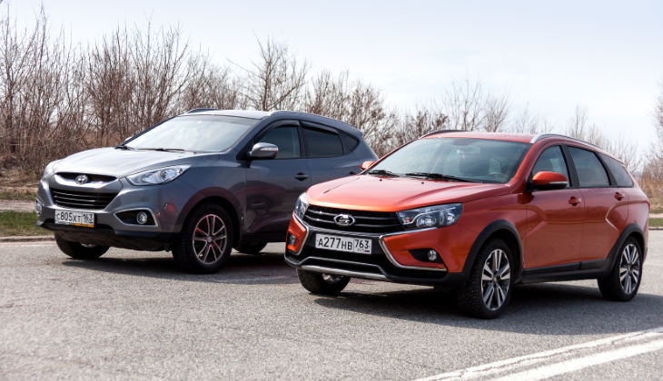 Что лучше: новая «Лада Веста» или подержанный кроссовер Hyundai? Сравнительный тест