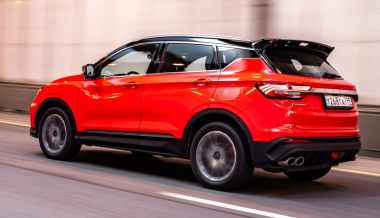 � ���������� Geely�Coolray ��������� ����� ������� ������������ �� 1,1�����������