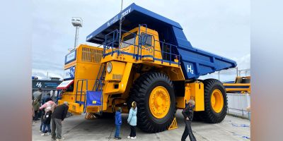 В Россию привезут БЕЛАЗ с двигателем нового типа