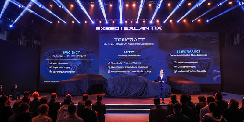 EXEED представил инновационную технологию Texxeract и новую дизайнерскую концепцию бренда