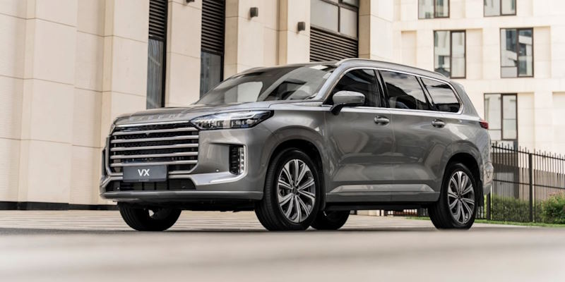 EXEED VX: ����������, ����������� ����� ����������� ������ ������