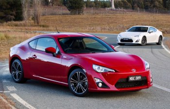 ����� �������� ������� ������������ ���� Toyota GT 86