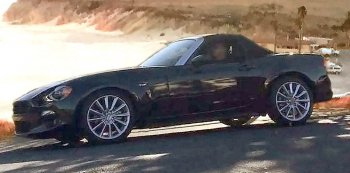 Новый Fiat 124 Spider замечен в Калифорнии