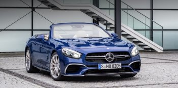 Показан обновленный Mercedes-Benz SL-класса