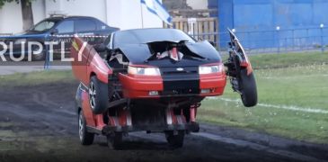 Из автомобиля ВАЗ-2110 сделали «трансформер»