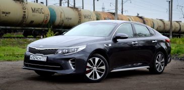Тест-драйв седана Kia Optima: баланс качеств
