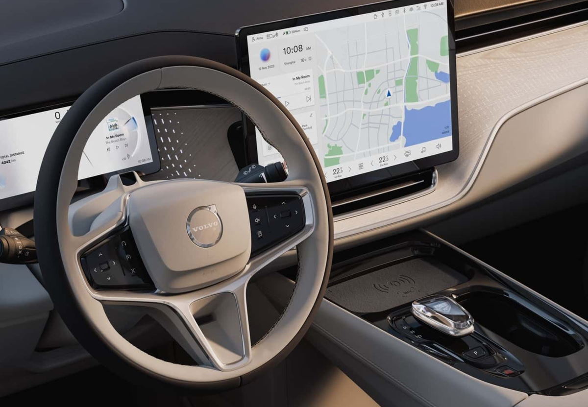 Салон Volvo EM90 Volvo EM90