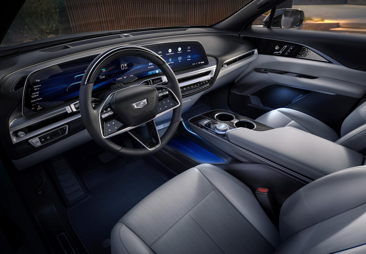 Салон Cadillac Lyriq Cadillac Lyriq